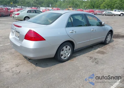 2007 Honda Accord 2.4 Lx from USA, damaged, VIN 1HGCM564X7A169294